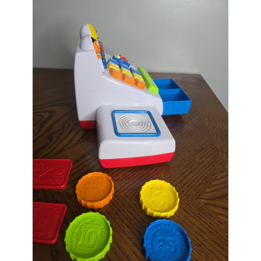 TYCO Sesame Street Count N Play Elmo Cash Register Pretend Vintage 1998 WORKS - Picture 8 of 9